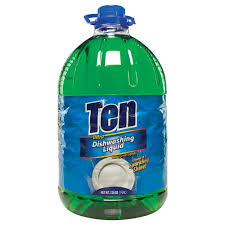 12- 65004-8 TEN DISWASHING LIMON - LIQUIDO FREGAR - 6/128 OZ - GALON